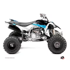   Karosszéria védő dekor matrica készlet Quad YAMAHA Stripe Fekete Széria