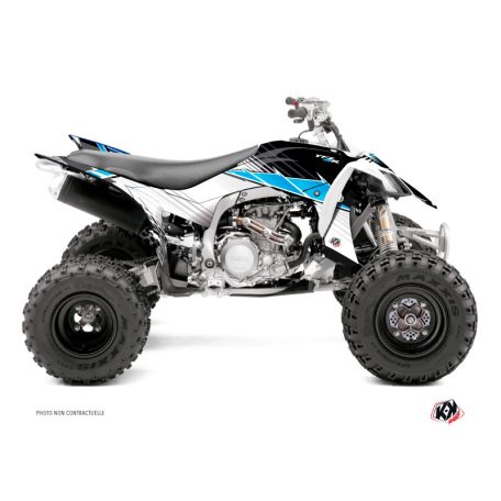 Karosszéria védő dekor matrica készlet Quad YAMAHA Stripe Fekete Széria