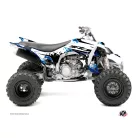 Karosszéria védő dekor matrica készlet Quad YAMAHA Hangtown Kék Széria