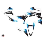 Karosszéria védő dekor matrica készlet Quad YAMAHA Hangtown Kék Széria