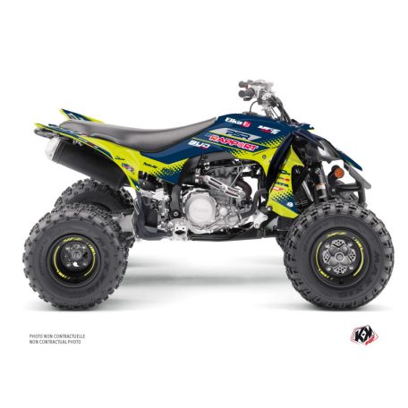 Karosszéria védő dekor matrica készlet Quad YAMAHA Replica by rapport k20 Kék/Sárga Széria