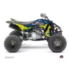 Karosszéria védő dekor matrica készlet Quad YAMAHA Replica by rapport k20 Kék/Sárga Széria