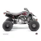 Karosszéria védő dekor matrica készlet Quad YAMAHA Replica by rapport k20 Szürke/Fekete Széria