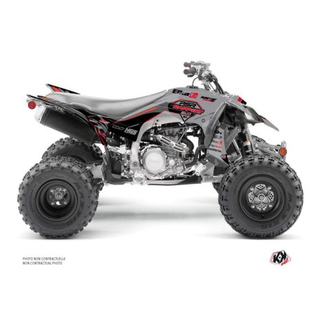 Karosszéria védő dekor matrica készlet Quad YAMAHA Replica by rapport k20 Szürke/Fekete Széria