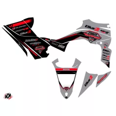   Karosszéria védő dekor matrica készlet Quad YAMAHA Replica by rapport k20 Szürke/Fekete Széria