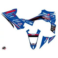   Karosszéria védő dekor matrica készlet Quad YAMAHA Replica by rapport k20 Kék/Piros Széria
