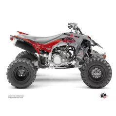   Karosszéria védő dekor matrica készlet Quad YAMAHA Replica by rapport k20 Szürke/Piros Széria