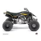 Karosszéria védő dekor matrica készlet Quad YAMAHA Kaiman Fekete/Sárga Széria