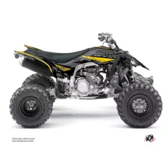   Karosszéria védő dekor matrica készlet Quad YAMAHA Kaiman Fekete/Sárga Széria