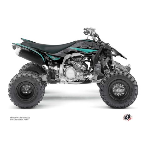 Karosszéria védő dekor matrica készlet Quad YAMAHA Kaiman Fekete/Turquoise Széria