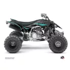 Karosszéria védő dekor matrica készlet Quad YAMAHA Kaiman Fekete/Turquoise Széria