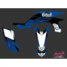 Karosszéria védő dekor matrica készlet Quad YAMAHA Factory Kék Széria