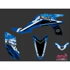 Karosszéria védő dekor matrica készlet Quad YAMAHA Spirit Kék Széria