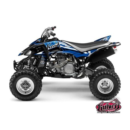 Karosszéria védő dekor matrica készlet Quad YAMAHA Spirit Kék Széria