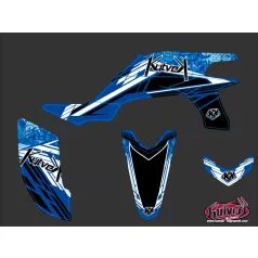   Karosszéria védő dekor matrica készlet Quad YAMAHA Spirit Kék Széria