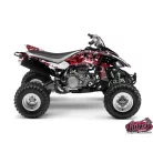 Karosszéria védő dekor matrica készlet Quad YAMAHA Demon Piros Széria
