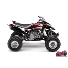   Karosszéria védő dekor matrica készlet Quad YAMAHA Graff Piros Széria