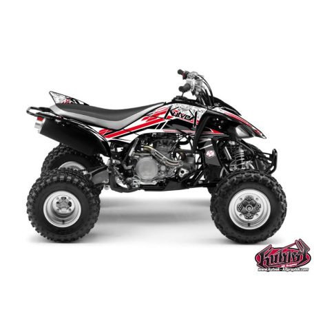 Karosszéria védő dekor matrica készlet Quad YAMAHA Spirit Piros Széria