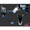   Karosszéria védő dekor matrica készlet Quad YAMAHA Trash Fekete/Kék Széria