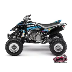   Karosszéria védő dekor matrica készlet Quad YAMAHA Kenny Kék Széria