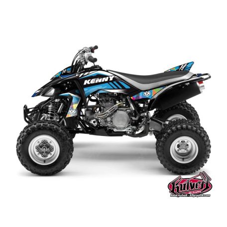 Karosszéria védő dekor matrica készlet Quad YAMAHA Kenny Kék Széria