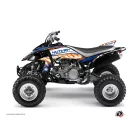 Karosszéria védő dekor matrica készlet Quad YAMAHA Eraser Kék/Narancs Széria