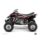 Karosszéria védő dekor matrica készlet Quad YAMAHA Eraser Piros/Fehér Széria