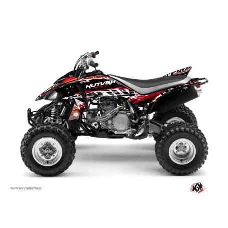Karosszéria védő dekor matrica készlet Quad YAMAHA Eraser Piros/Fehér Széria