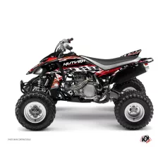   Karosszéria védő dekor matrica készlet Quad YAMAHA Eraser Piros/Fehér Széria