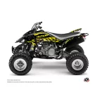 Karosszéria védő dekor matrica készlet Quad YAMAHA Eraser fluo Sárga Széria