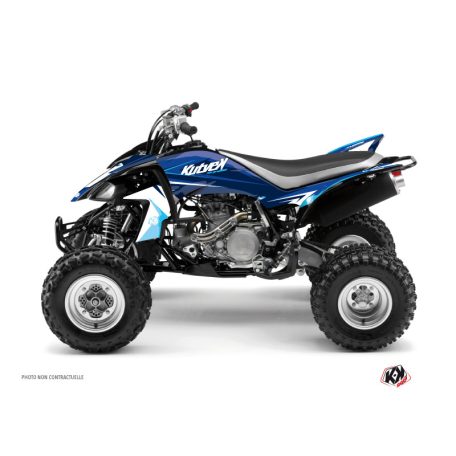 Karosszéria védő dekor matrica készlet Quad YAMAHA Stage Kék Széria