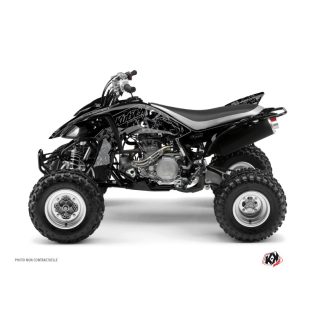   Karosszéria védő dekor matrica készlet Quad YAMAHA Zombies dark Fekete Széria