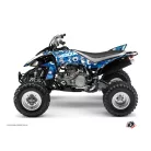 Karosszéria védő dekor matrica készlet Quad YAMAHA Freegun eyed Kék Széria