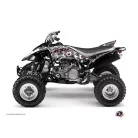 Karosszéria védő dekor matrica készlet Quad YAMAHA Freegun eyed Piros Széria