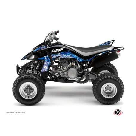 Karosszéria védő dekor matrica készlet Quad YAMAHA Predator Kék Széria