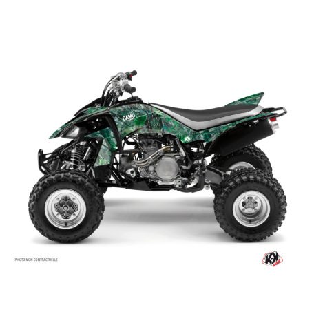 Karosszéria védő dekor matrica készlet Quad YAMAHA Camo Zöld Széria