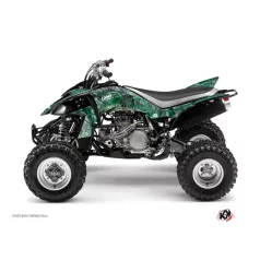   Karosszéria védő dekor matrica készlet Quad YAMAHA Camo Zöld Széria