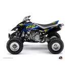 Karosszéria védő dekor matrica készlet Quad YAMAHA Flow Sárga Széria