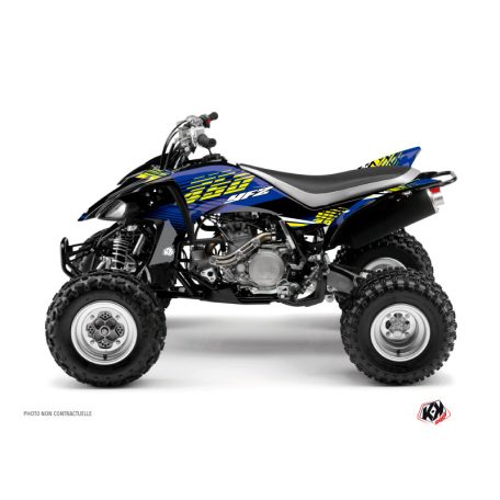 Karosszéria védő dekor matrica készlet Quad YAMAHA Flow Sárga Széria