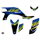 Karosszéria védő dekor matrica készlet Quad YAMAHA Flow Sárga Széria