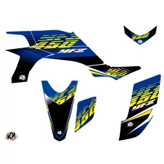   Karosszéria védő dekor matrica készlet Quad YAMAHA Flow Sárga Széria