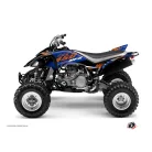 Karosszéria védő dekor matrica készlet Quad YAMAHA Flow Narancs Széria