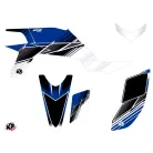 Karosszéria védő dekor matrica készlet Quad YAMAHA Stripe Kék Széria