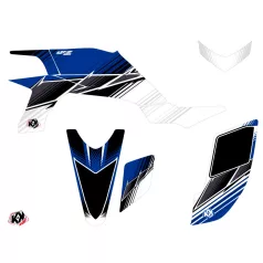   Karosszéria védő dekor matrica készlet Quad YAMAHA Stripe Kék Széria