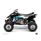 Karosszéria védő dekor matrica készlet Quad YAMAHA Stripe Fekete Széria