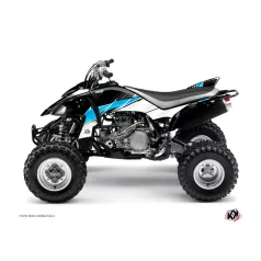   Karosszéria védő dekor matrica készlet Quad YAMAHA Stripe Fekete Széria
