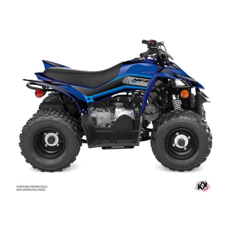 Karosszéria védő dekor matrica készlet Quad YAMAHA Corporate Kék Széria