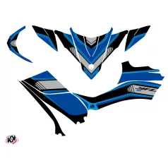   Karosszéria védő dekor matrica készlet Quad YAMAHA Corporate Kék Széria