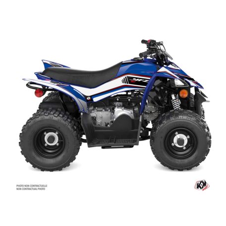 Karosszéria védő dekor matrica készlet Quad YAMAHA Corporate Piros Széria