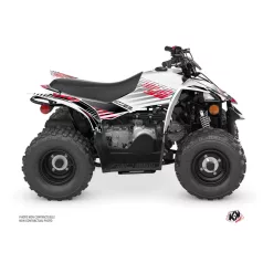   Karosszéria védő dekor matrica készlet Quad YAMAHA Flow Piros Széria